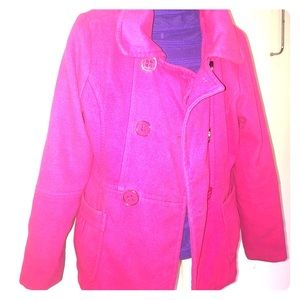 Dollhouse Pink Child Princess Peacoat
